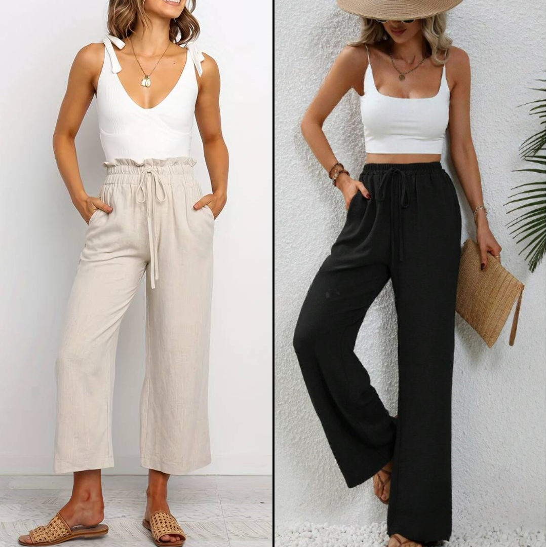Pantaloni di lino