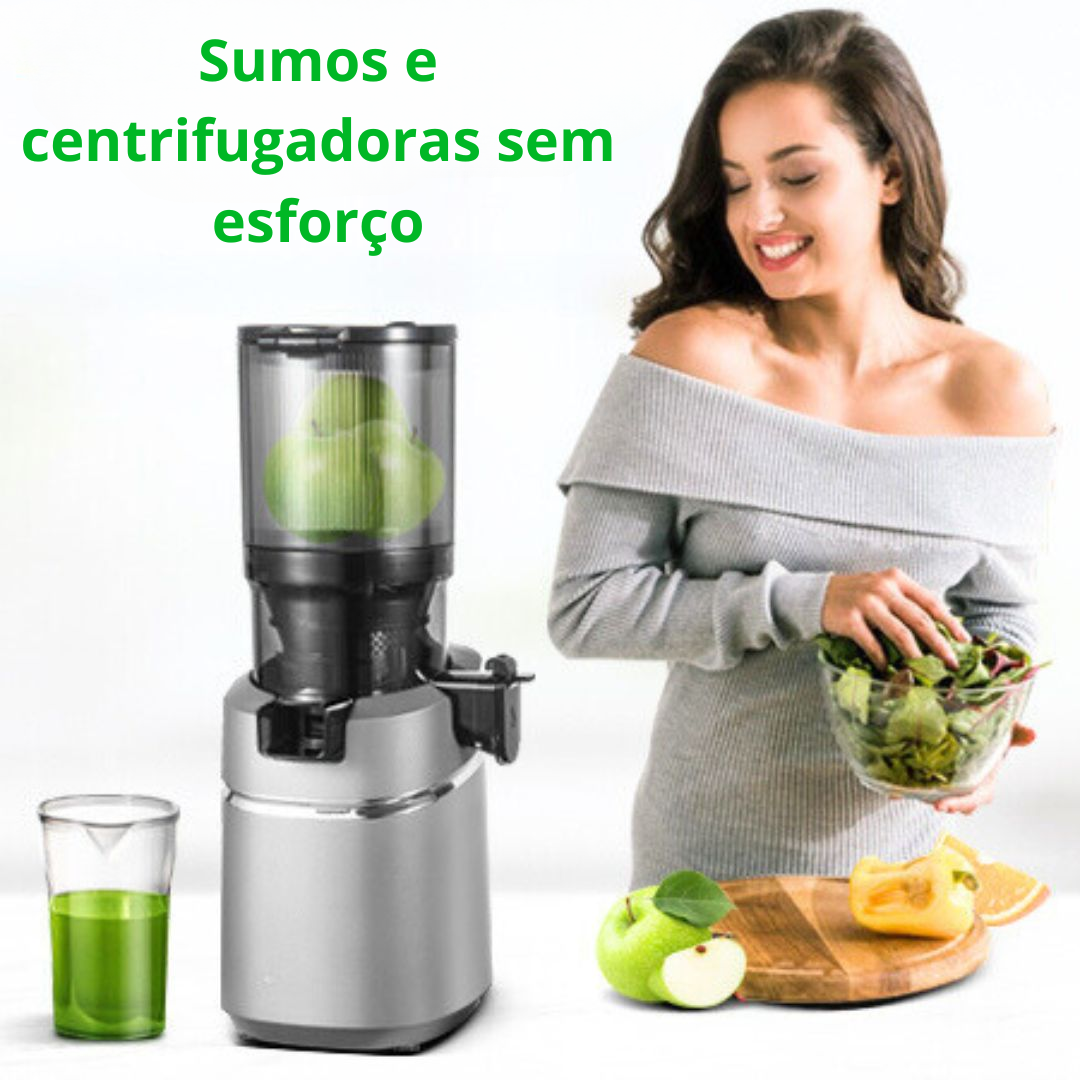 Sumos e centrifugadoras sem esforço