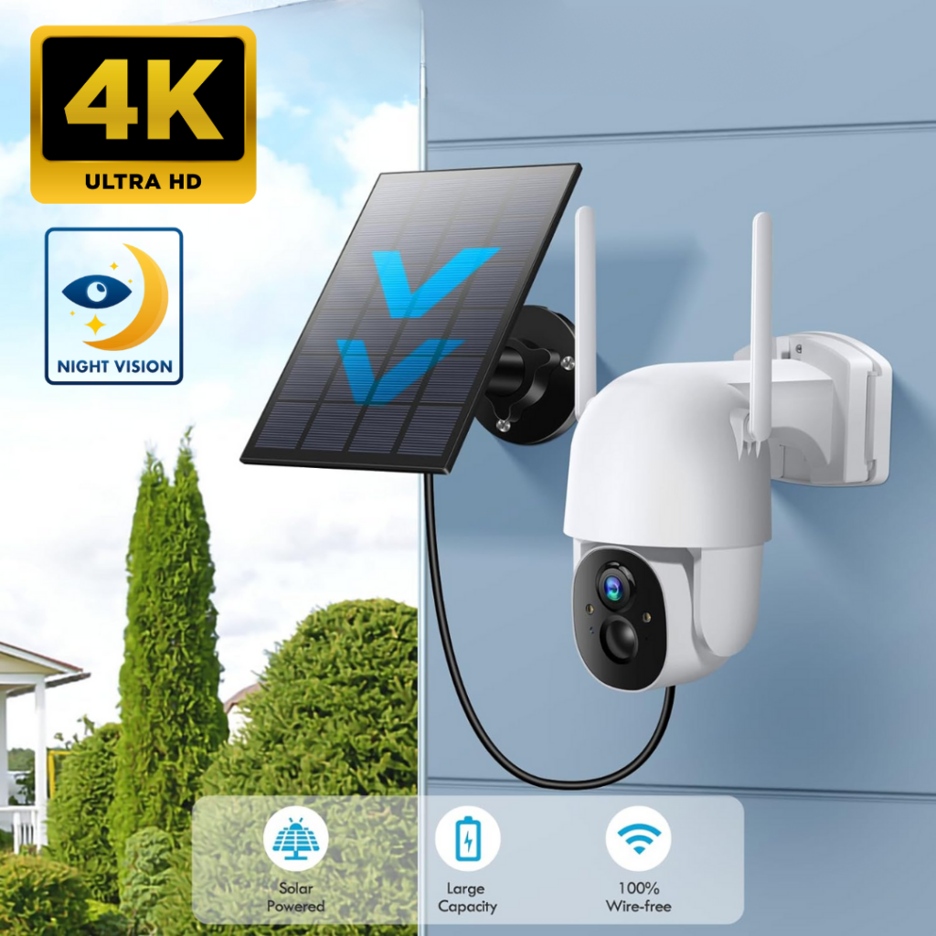 Telecamera solare wifi